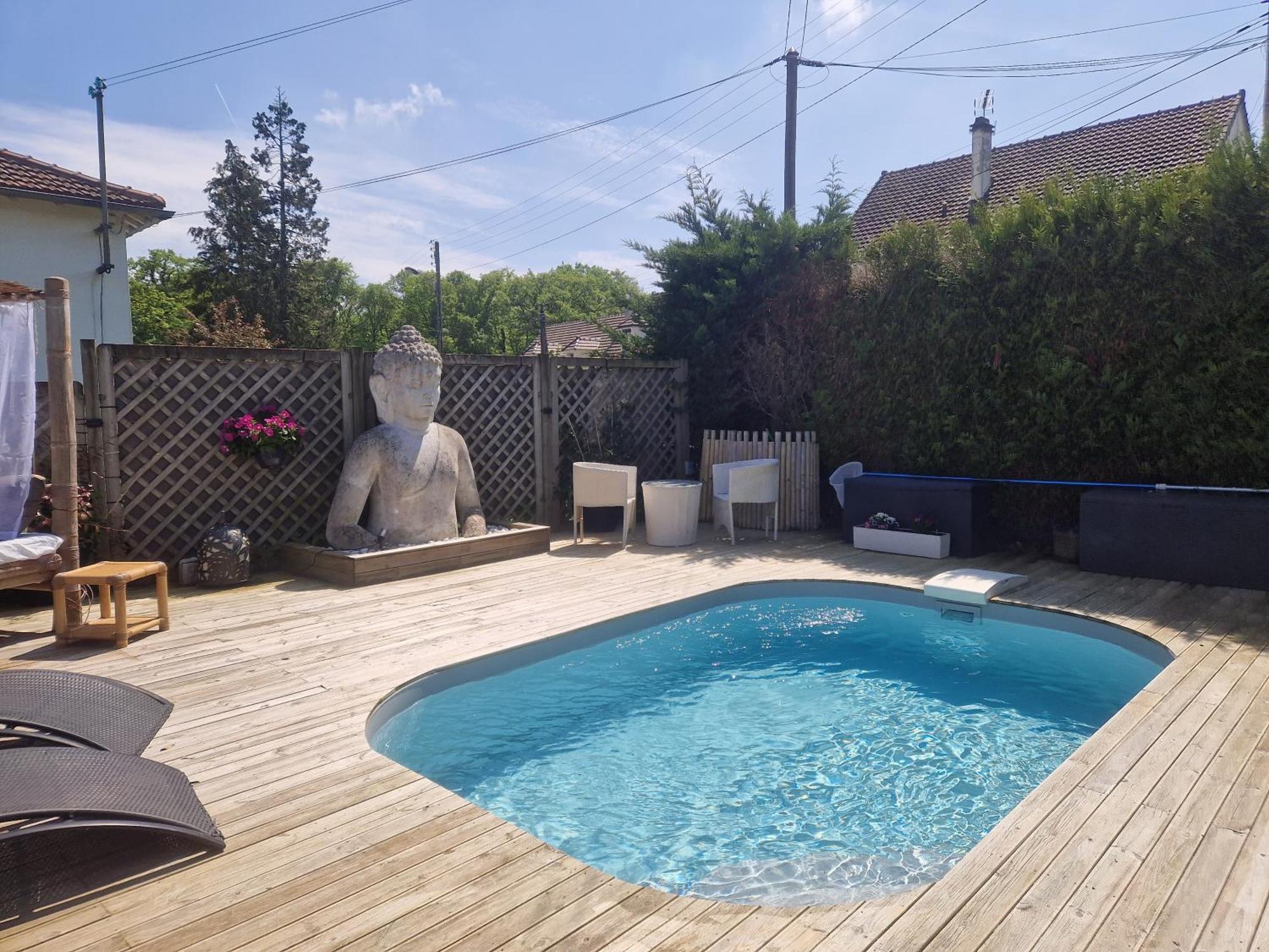 La Serenite Balinaise, Chambre Et Sdb Privee, Jardin , Piscine Et Jacuzzi En Saison, Pres De Chantilly, Parc Asterix Et Cdg Et Paris En 20' Orry-La-Ville Exterior foto